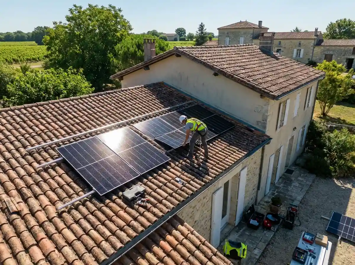 Installation de Panneaux Solaires Saint-Médard-d'Eyrans