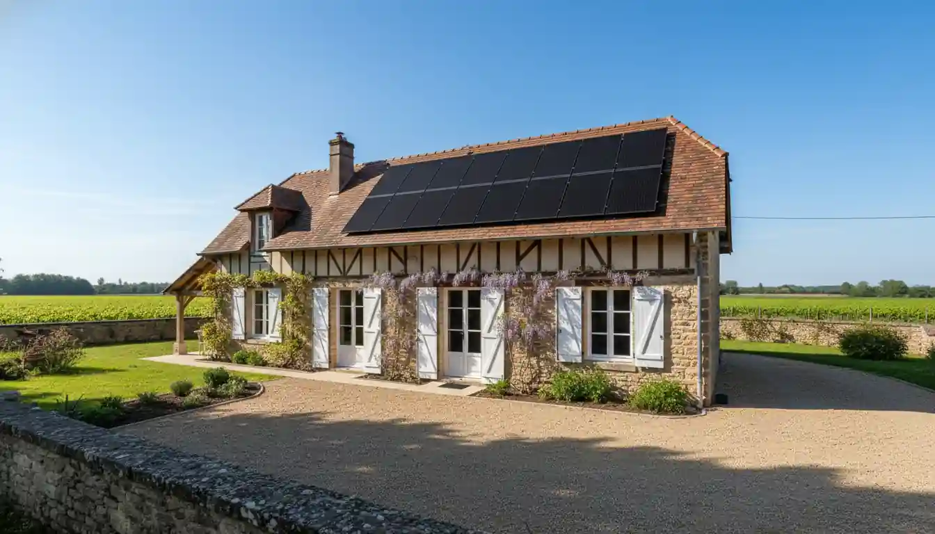 Installation de Panneaux Solaires à Saint-Médard-d'Eyrans, La Tuilerie